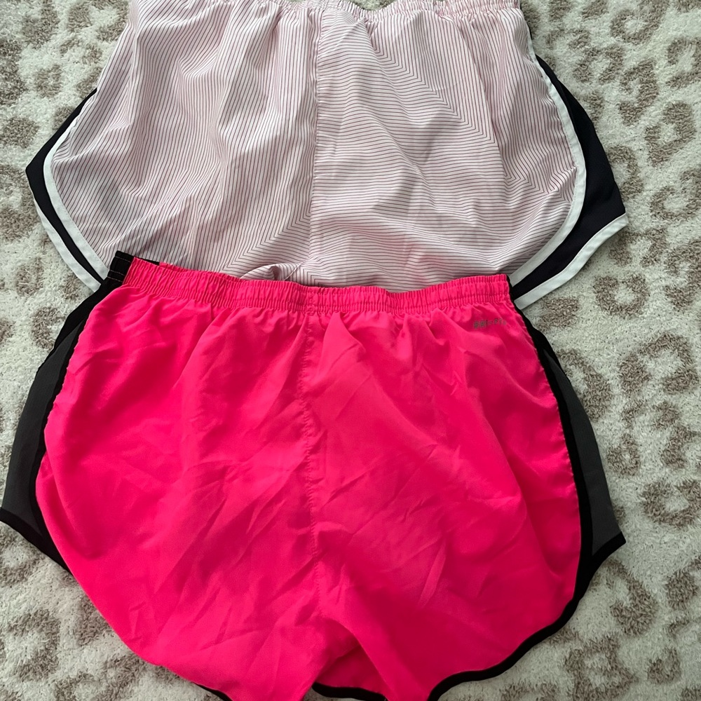 Pair of Nike dri fit shorts